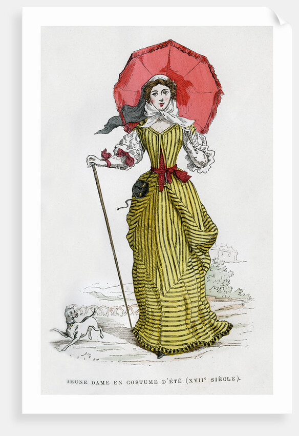 Young woman in summer fashion by Anonymous