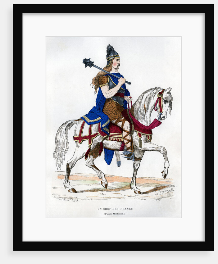 Chief of the Franks by Meunier