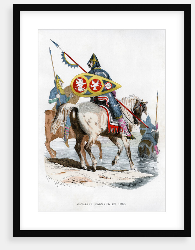 Norman cavalry by Anonymous