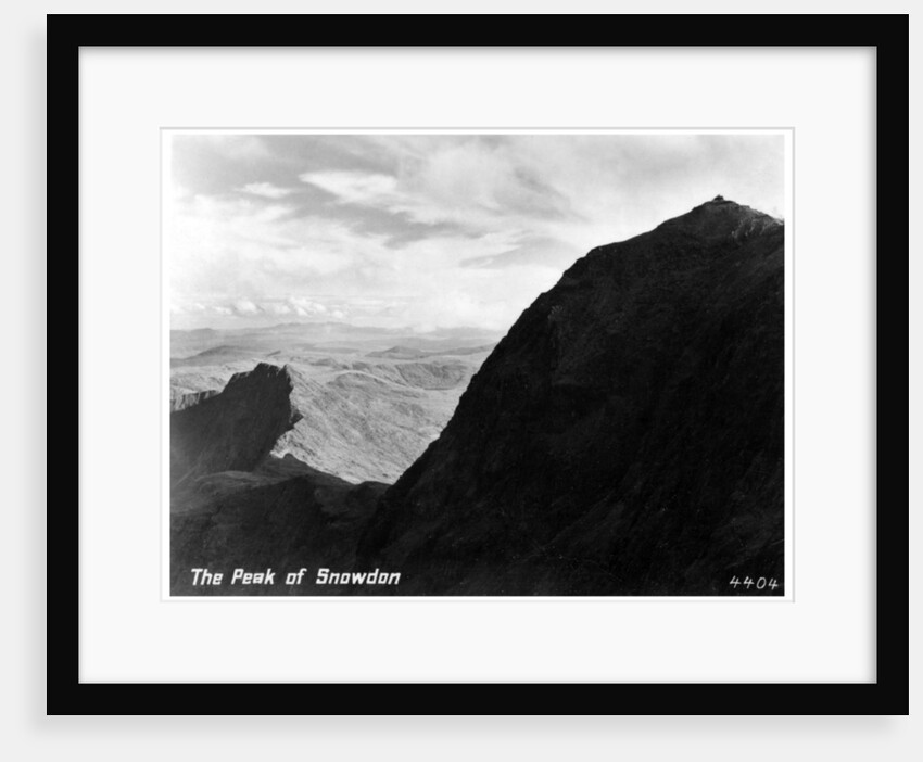 The Peak of Snowdon, Wales by Anonymous
