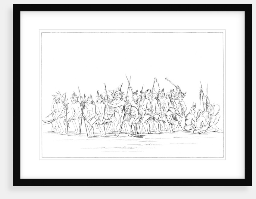 Dog dance of the Sioux by Myers and Co