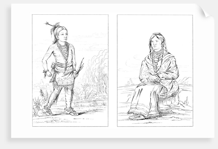 Native Americans, North Western Frontier by Myers and Co