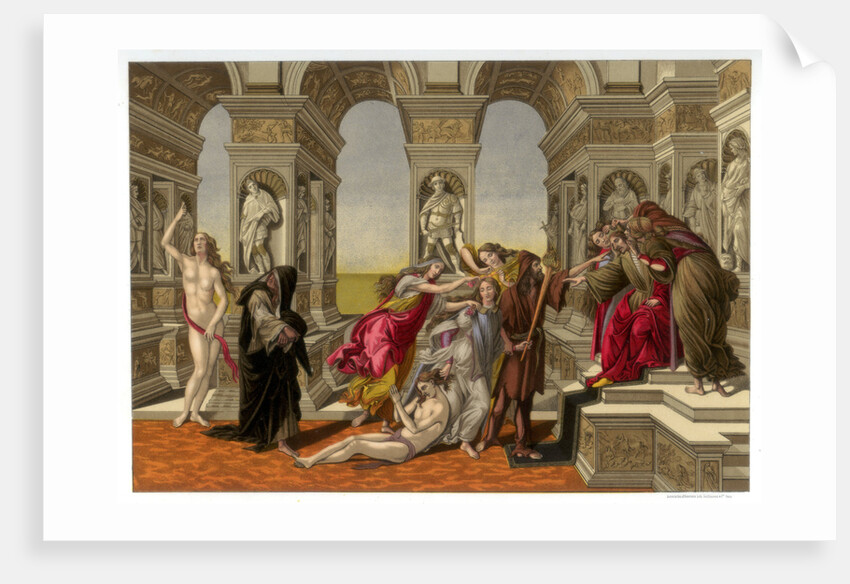 The Calumny of Apelles by Franz Kellerhoven