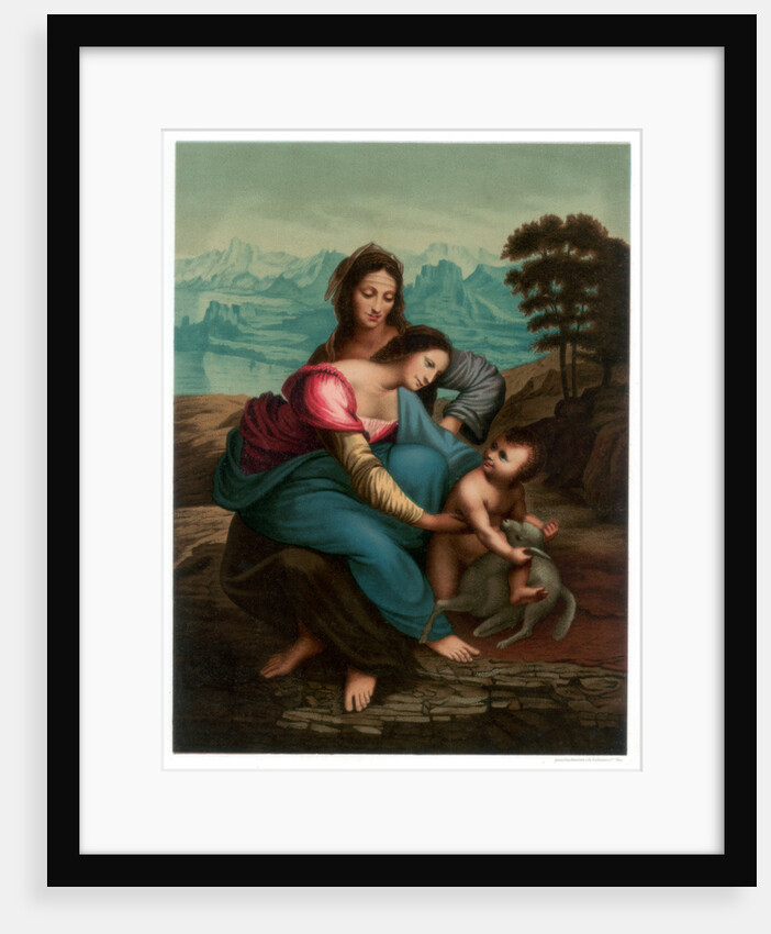 The Virgin and Child with St Anne by Franz Kellerhoven