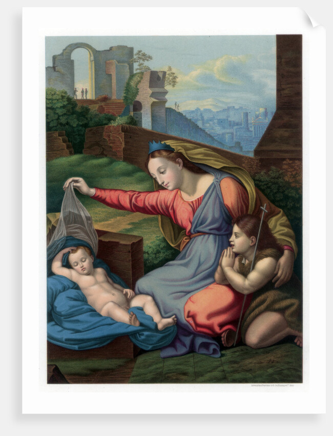 Madonna of the Blue Diadem by Franz Kellerhoven