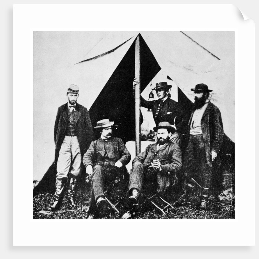 General McClellan's headquarters, Antietam, Maryland, American Civil War by Anonymous