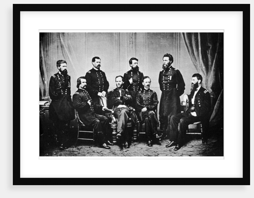 William Tecumseh Sherman and his Generals, American Civil War by Anonymous
