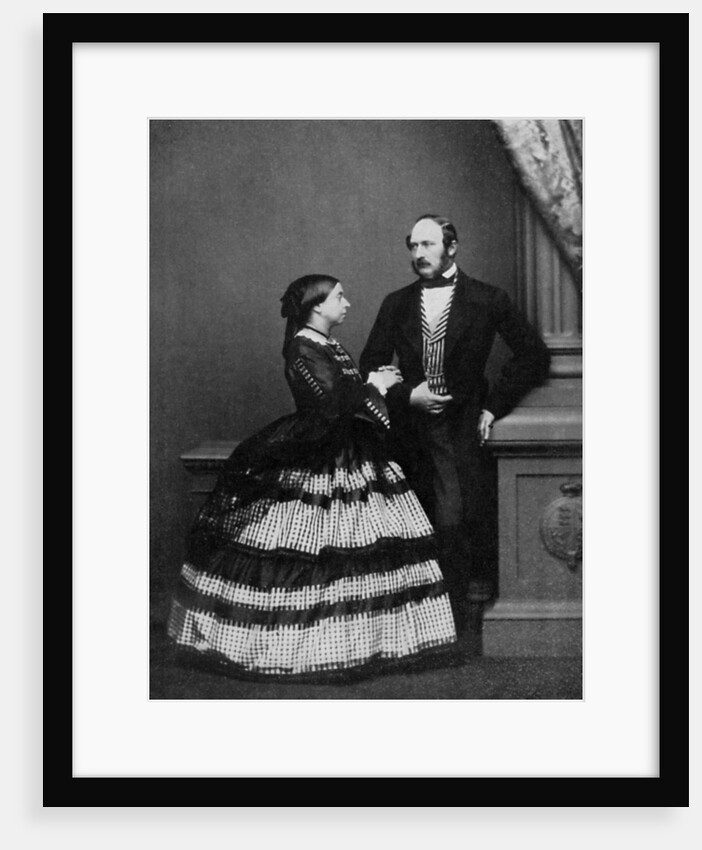 Queen Victoria and Albert, Prince Consort by John Jabez Edwin Mayall