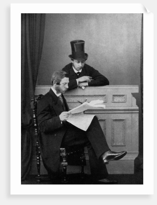 The Prince of Wales and Crown Prince Frederick William of Prussia, Windsor by Anonymous