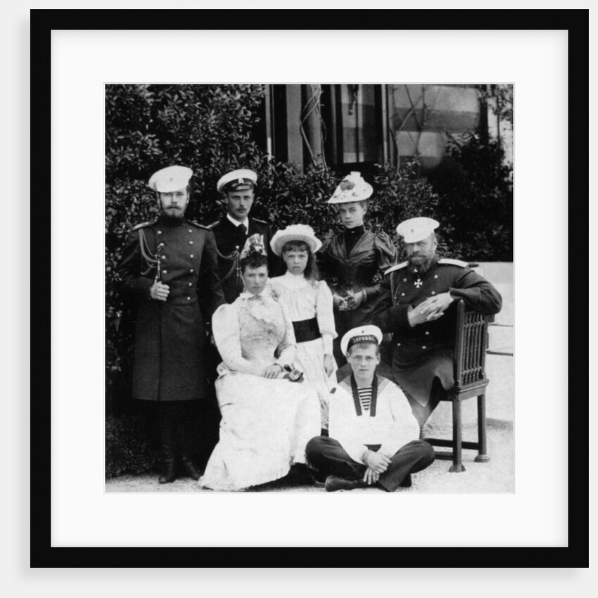 The Russian Imperial family by Anonymous