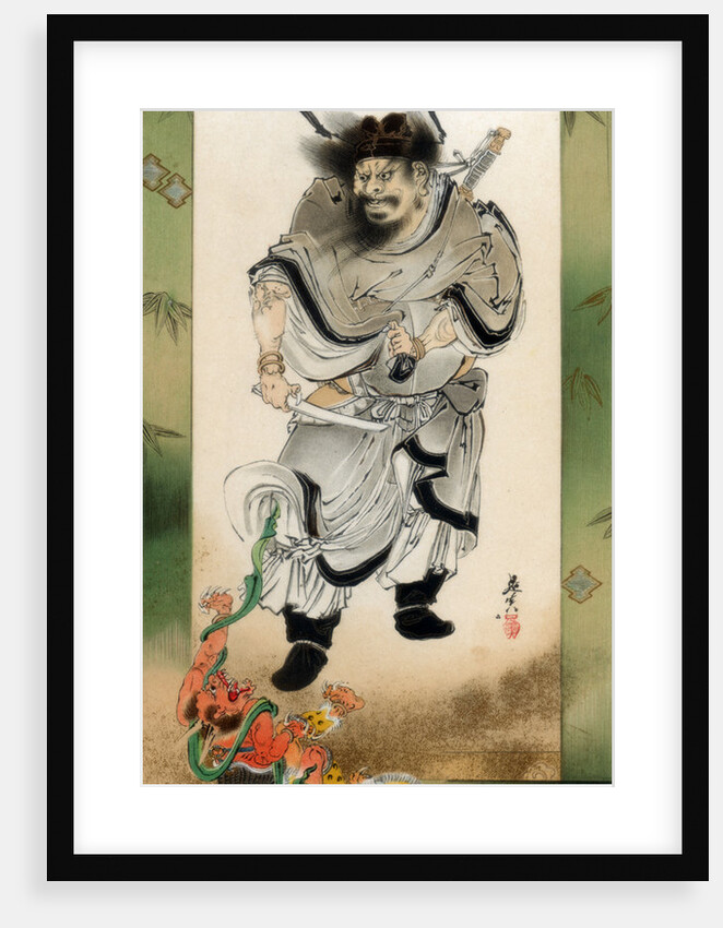 Shoki and the Demons by Wilhelm Greve