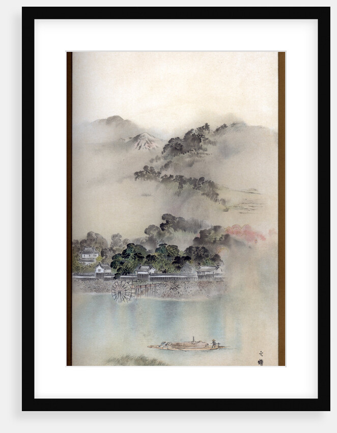 A Spring Morning on the River Yodo by Wilhelm Greve