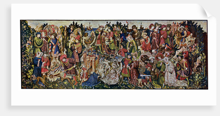 The Chatsworth Hunting Tapestries, first of the series by Anonymous