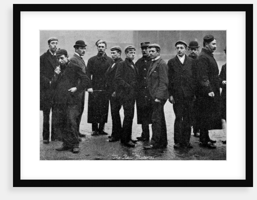 Army raw recruits by Gregory & Co