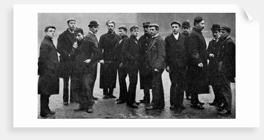 Army raw recruits by Gregory & Co