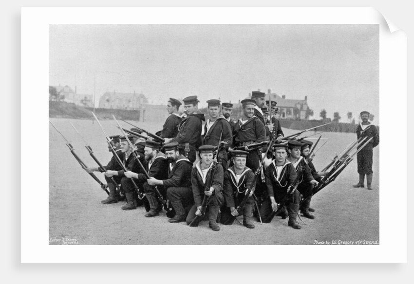 Naval training on shore; forming a 'rallying group' by W Gregory