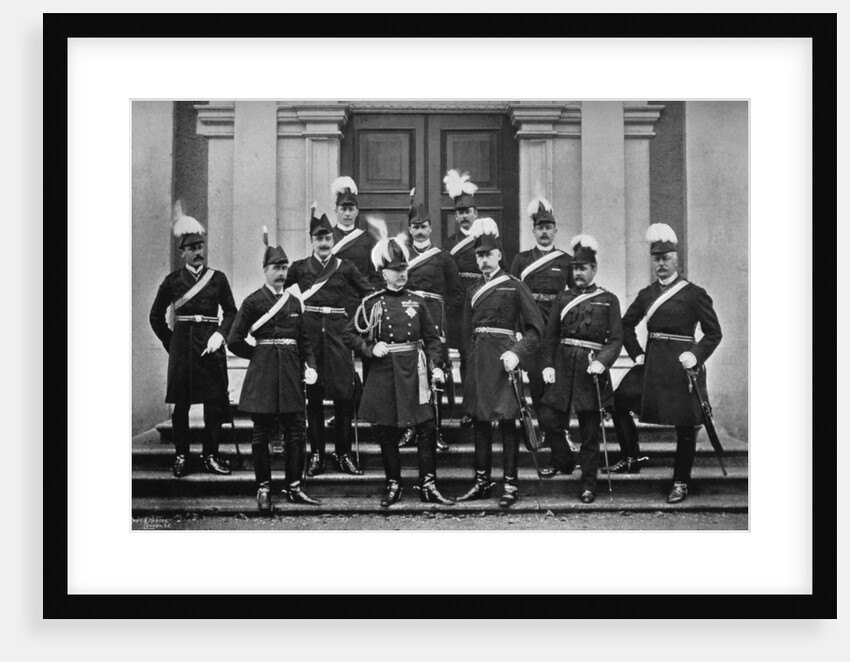 Lord Wolseley and the headquarters staff in Ireland by J Robinson & Son