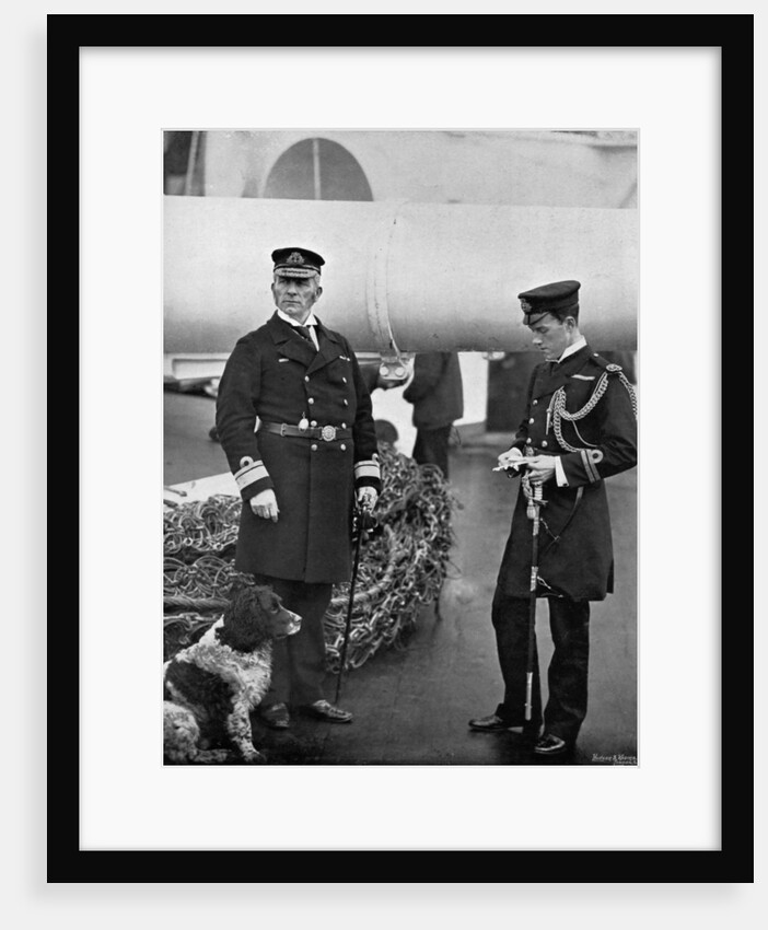 Rear-Admiral Arthur Alington and his Flag Lieutenant, William George Elmhirst Ruck-Keene by Gregory & Co