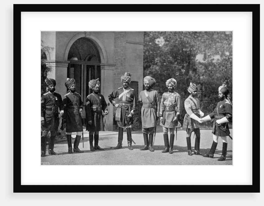 Indian cavalrymen by Gregory & Co