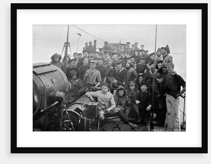 On board the torpedo-boat destroyer HMS Sturgeon by W Gregory