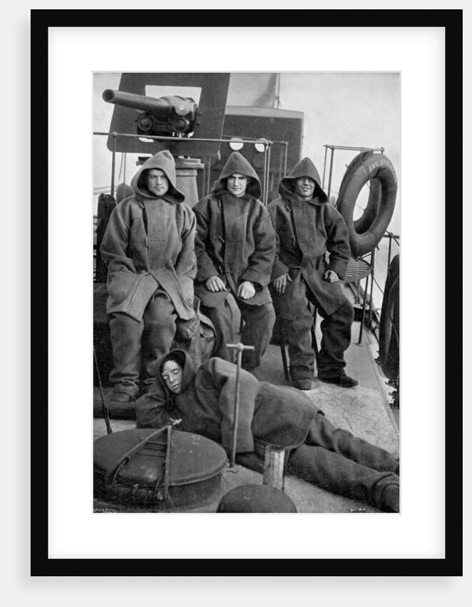 Bluejackets of the torpedo boat destroyer HMS Sturgeon by Gregory & Co