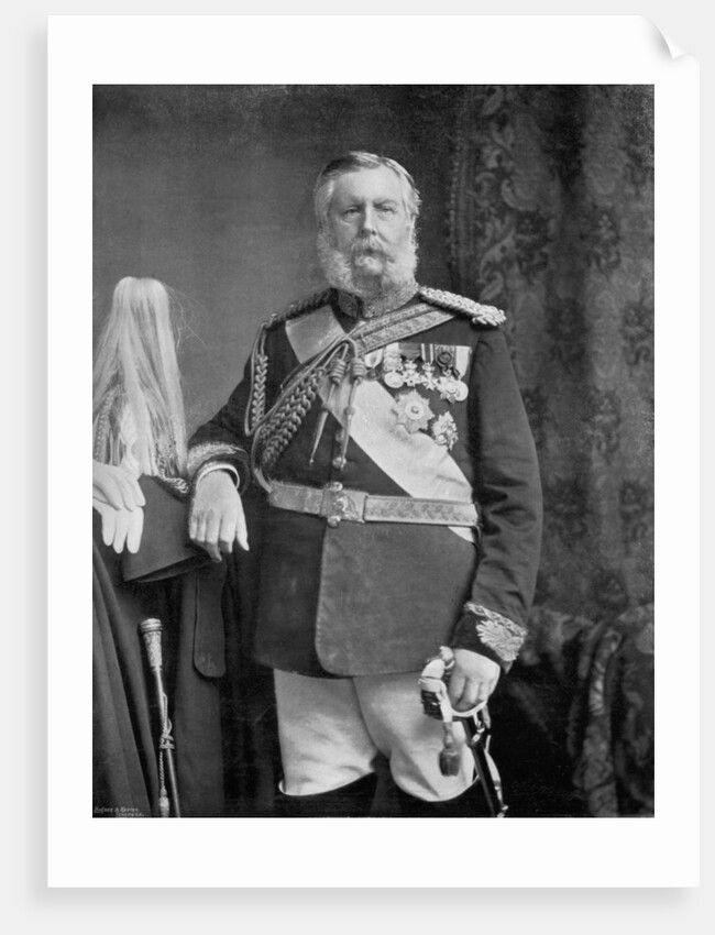 General Prince Edward of Saxe-Weimar by Elliott & Fry