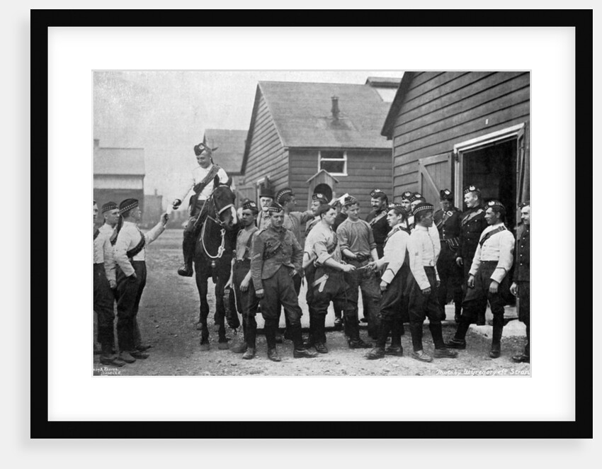 The Highland Company of Mounted Infantry by W Gregory