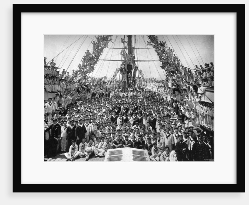 The lads of the training ship HMS Impregnable by WM Crockett