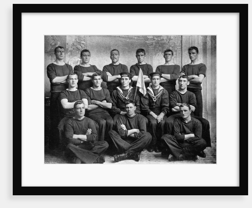 The champion duty boat crew of HMS Hawke by R Ellis