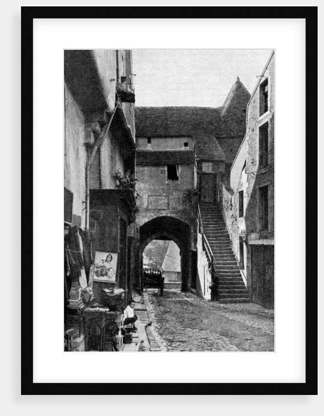 An old curiosity shop in Falaise, Normandy, France by Humphrey Joel