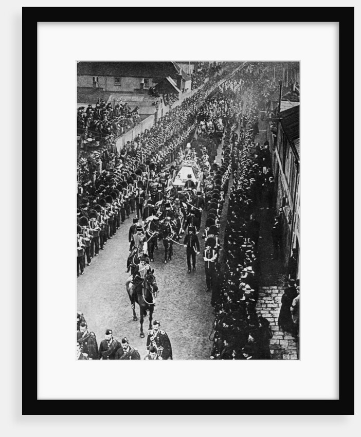 The passing of Queen Victoria by Elliott & Fry