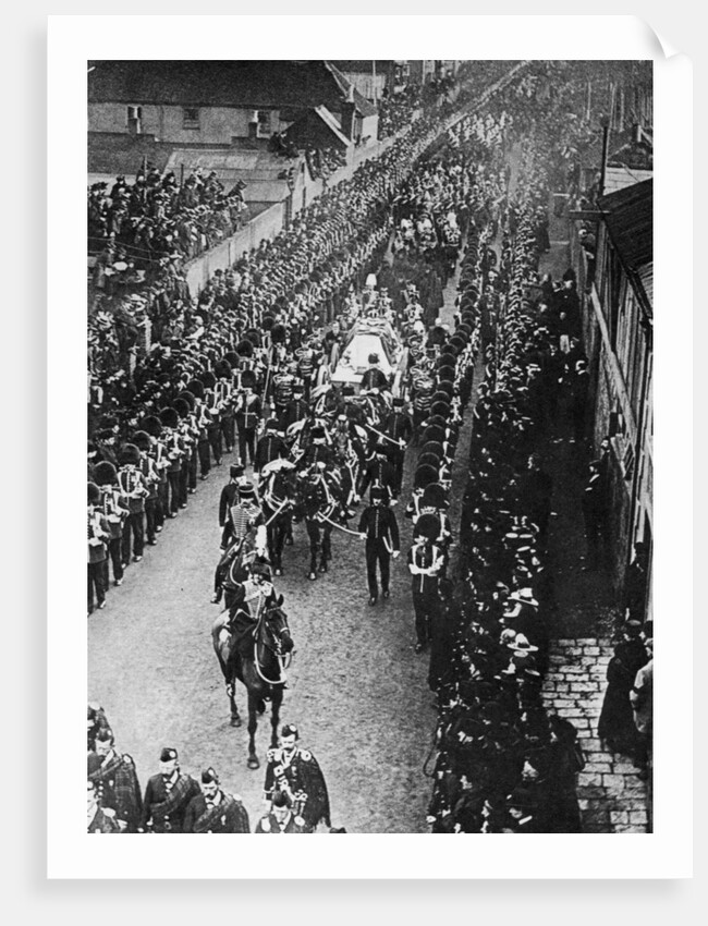 The passing of Queen Victoria by Elliott & Fry