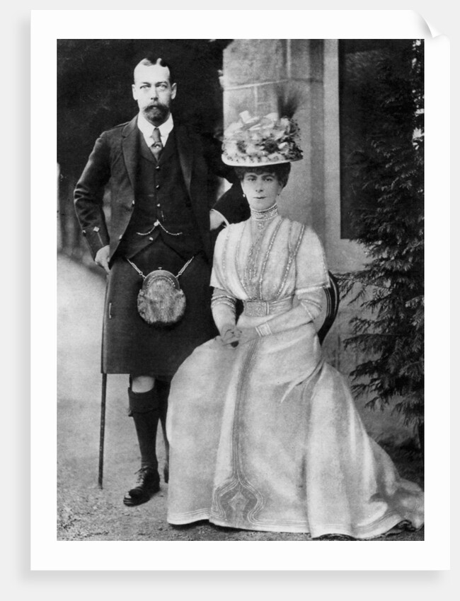 Prince and Princess of Wales by W&D Downey