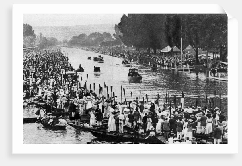 Henley Regatta, Oxfordshire, 6th July 1912 by Horace Walter Nicholls