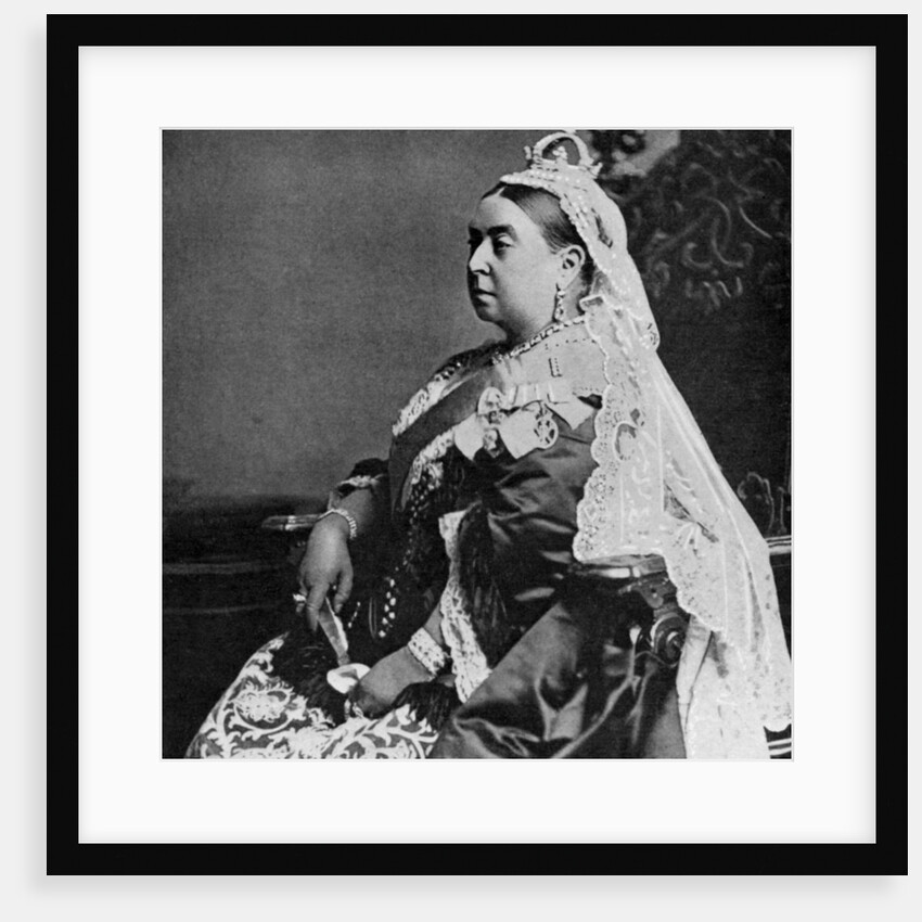 Queen Victoria in ceremonial robes at her Golden Jubilee by Anonymous