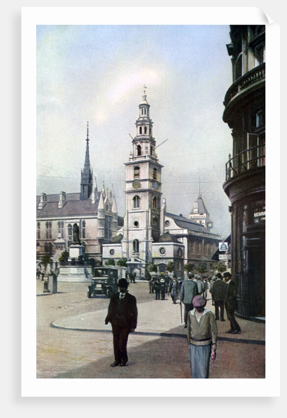 Church of St Clement Danes, London by Spencer Arnold