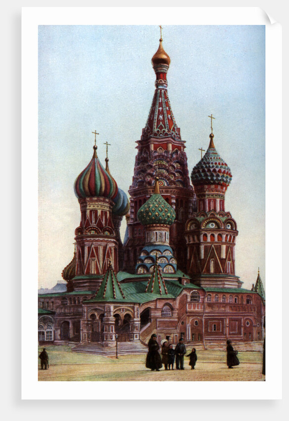 Cathedral of St Basil, Moscow, Russia by SJ Beckett