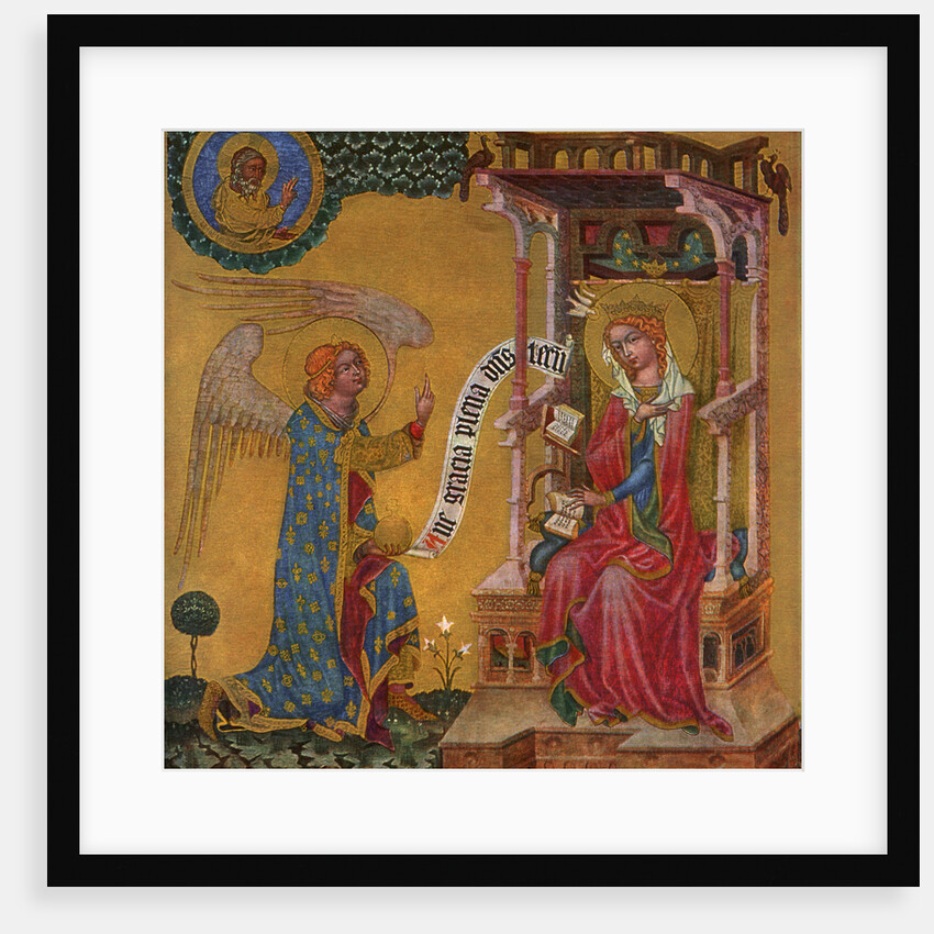 Annunciation of the Virgin Mary by Master of the Vyssi Brod Altar
