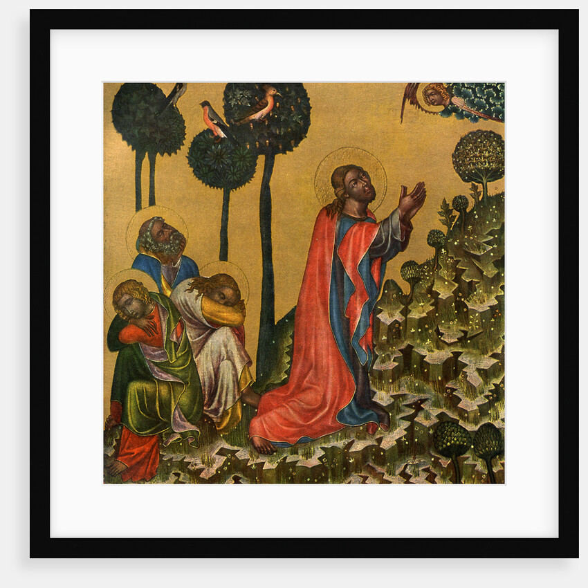 Jesus in the Olive Grove by Master of the Vyssi Brod Altar