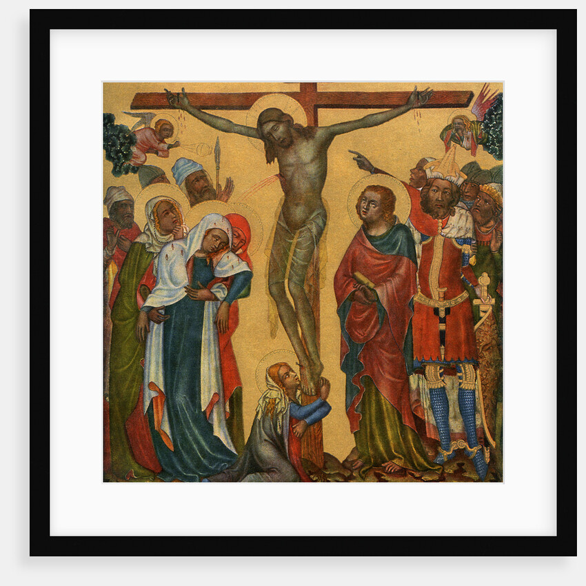 Crucifixion by Master of the Vyssi Brod Altar