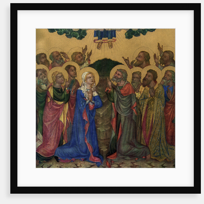 Ascension by Master of the Vyssi Brod Altar