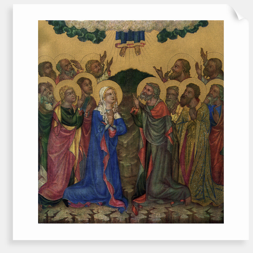 Ascension by Master of the Vyssi Brod Altar