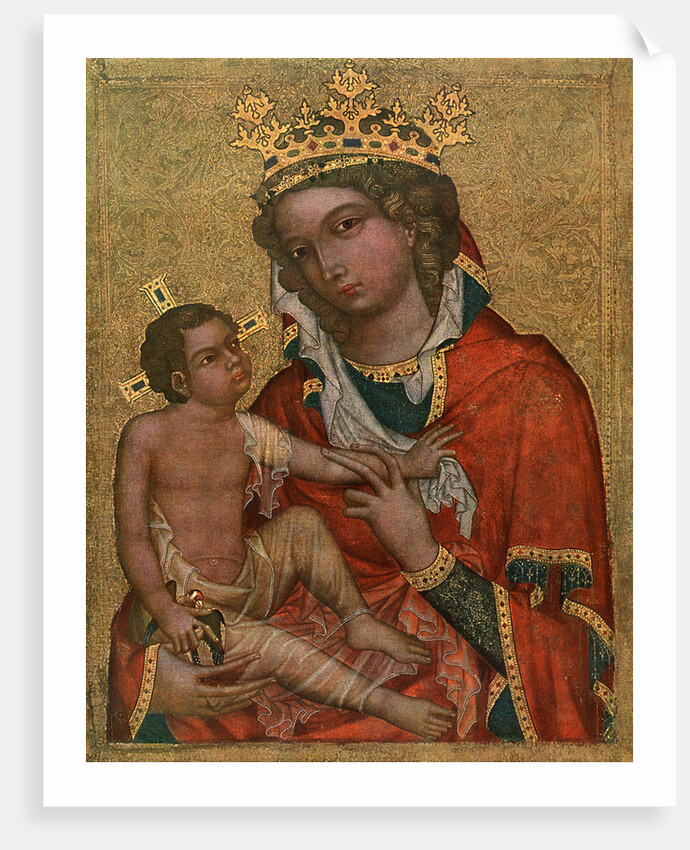 Madonna of Veveri by Master of the Vyssi Brod Altar