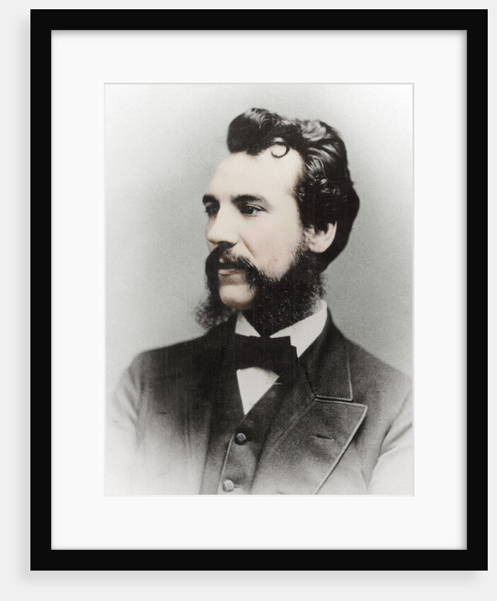 Alexander Graham Bell, Scottish-born American inventor by Anonymous