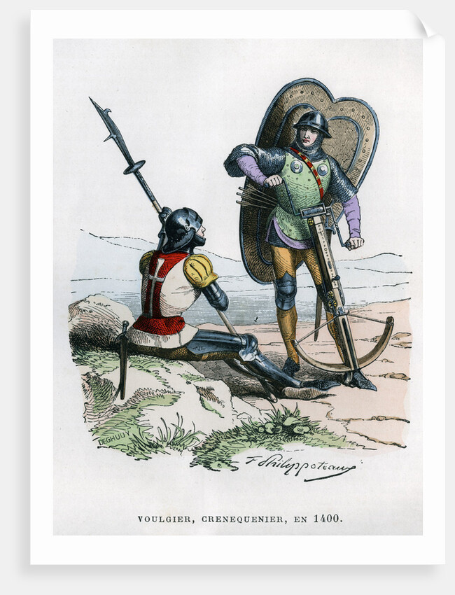 Soldiers by Felix Henri Emmanuel Philippoteaux