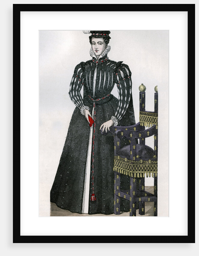 Mary Stuart, Queen Consort of Francis II of France, c1560 by Anonymous