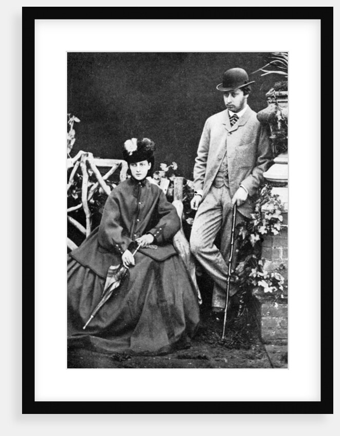 The Prince and Princess of Wales by Anonymous