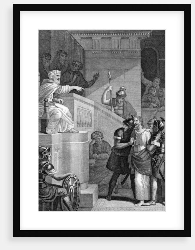 Christ before Caiaphas by Anonymous