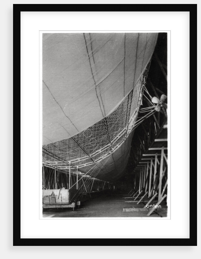 Airship LZ1 'Graf Zeppelin' under construction by Anonymous