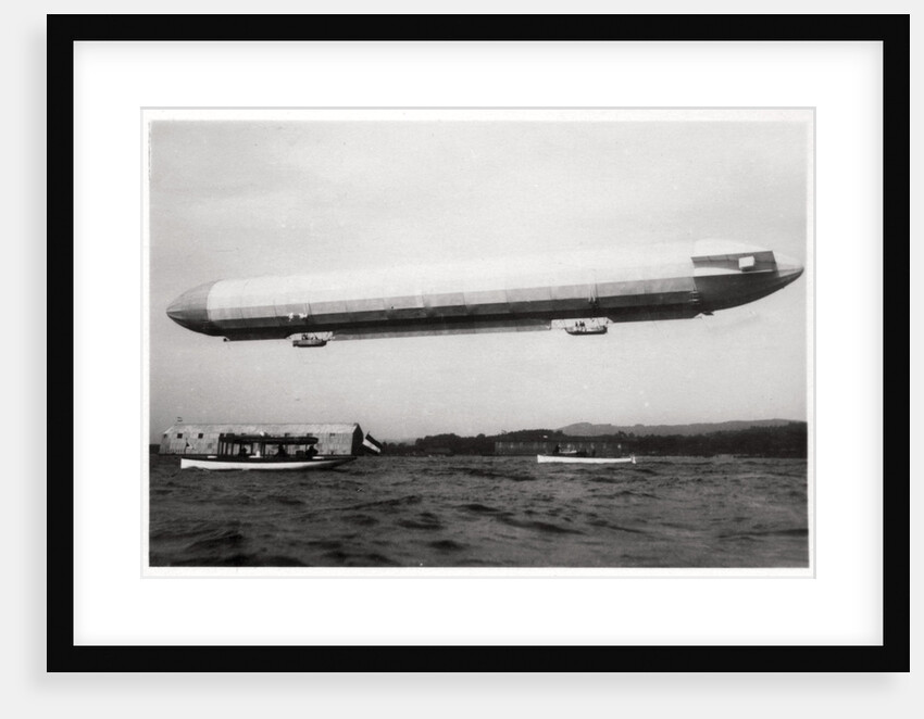 Zeppelin LZ3 airborne, Germany by Anonymous